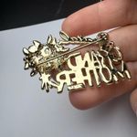 Special Grandmother Flower Bouquet Gold Tone Brooch Pin AJC Signed Photo 9