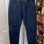 Acne Studios Acne Blue Straight Jeans Rigid Denim Size 27 Indigo Rinse Photo 0