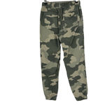 Aerie  Double Pocket Utility Jogger Camo Green Pull On Drawstring Size XS Photo 4