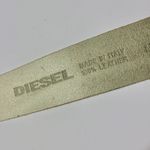Diesel Vintage Genuine Leather Green Belt. Size: 38" Photo 4