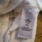 Laura Scott  white swiss dot bell sleeve blouse Photo 4