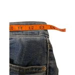 Levi's 721 High Rise Skinny Jeans Fringe Cuff Cowgirl Western Blue Collar Boho Photo 7