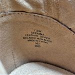 Easy Spirit  Womens Ankle Boots 7.5W Brown Leather Chunky Block Heel Casual Chic Photo 9