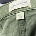 Universal Threads Green High Rise Midi Shorts Size 6 Photo 6