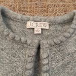 J.Crew  Embellished Cardigan Lady Jacket Grey Rhinestones Medium Photo 2