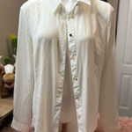 Nicki Minaj Nicky Minaj White blouse open back size large Photo 0