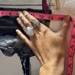 Chantelle BLACK LACE WAIST CINCHER GARTER BELT SZ 1 SMALL LIKE NEW Photo 7