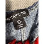Pretty Little Thing NEW- NWT Indigo Denim Micro Mini Dress - Size 2 Photo 4
