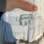 Sundance  white cotton textured casual pants Photo 3