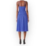 La Maison Talulah Sorrento Midi Dress Women's XS Blue Polka Dot Strappy A Photo 1