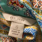 Cato est. 1946 bright colored v-neck hi low blouse Photo 9