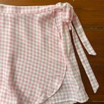 Show Me Your Mumu NWT The Great Wrap Shorts Strawberry Shortcake Gingham -Sz XS Photo 2