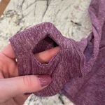 Lululemon  Run Your‎ Heart Out Pullover Quarter Zip in Heathered Plum Photo 4