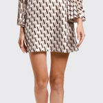 Valentino V‎ Logo Mini Dress Size 42 US 6 Designer Rare Photo 0