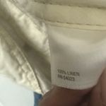 Old Navy  Linen Pants Womens Tan Wide Leg Lagenlook Beachy Coastal Resort Medium Photo 3