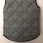 J.Crew ladies lightweight puffer herringbone zip cozy vest size xxs S 60% down Photo 9