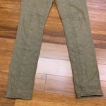 AG Adriano Goldschmied  Jeans Womens 26‎ Green Prima Ankle Cigarette Snake Print Photo 2