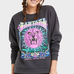Carlos Santana  Graphic Sweatshirt - Black Size Small Womens NEW Photo 0