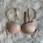 SKIMS  Ultimate Push up Plunge Bra Sand Size 30B Photo 2