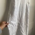 Banana Republic Mari Draped Midi Dress 18 white NEW Photo 7