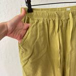 Classic Elements  100% Cotton Green Pull On Drawstring Pants M Photo 1