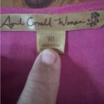 April Cornell Woman Pink Ruffled Lightweight Kimono/Cardigan Photo 5