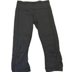 Lululemon  Run For Days Crops Deep Green Camo Back Pocket Size 4 Photo 2