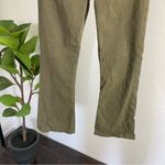 frame denim Frame Le Crop Mini Boot Washed Army Green Pants Size 24 Photo 4