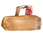 Coach  Y2K  Large Soho Tan Leather Tote Purse Photo 6