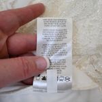 Alex Evenings Women's M White Lace Evening Blouse Photo 8