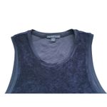 James Perse  Womens Velvet Shell Cami Tank XS Black Holiday Glam Quiet Luxury NYE Photo 2