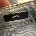 Judy Blue  Pull On Denim Joggers High Waist Drawstring  Jeans Size 11/30 Photo 5