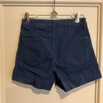Forever 21 Cotton Blend Stretch 5-Pocket Denim Jeans Shorts Dark Blue Size 27 Photo 1