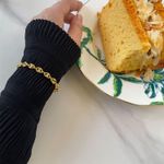 Gold Chain Bracelet Gold Bracelet Thick Chain Bracelet Photo 1