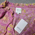 Misa  Lilian Ruffled Chiffon Mini Dress Photo 7