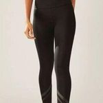 Tory Burch Sport Leggings Women’s XS Black Chevron Yoga Photo 0