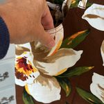 Jones New York Sport Capris Stretch Printed Floral Crop Pants Womens 16 Brown Photo 8