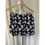 Tranquility By Colorado Clothing Athletic Floral Silhouette Stretch Skort S Black Photo 2