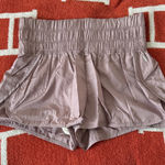 FP Movement by Free People High Waist Mauve Shorts Pink Size L Photo 0