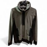 Lululemon Post Chaturanga Women’s Pullover Black / Ambient Grey / Black Size 6 Photo 4