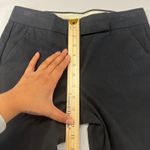 Theory Dress Pants Womens 2 Black Cotton Formal Flare Leg Mid Rise Office Wear Photo 9