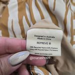 Aur Ocea Notae Panelled Long Sleeve One Piece Swimsuit Tan Size 10 Photo 8