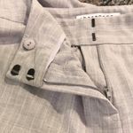 Sharagano  Suits Gray Pinstriped Suit Set Belted Jacket Size 4 EUC Photo 9