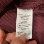 Terra & Sky  Long Sleeve Burgundy Dress Photo 9