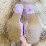 Steve Madden  Lavender Purple Twinkled Soft-Volume Knotted Dress Mules Size 6.5 Photo 3