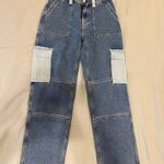 PacSun  High-Rise Straight Cargo Jeans Photo 0