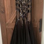 Camille La Vie Black And Nude Gown Photo 1