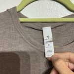 Yogalicious  Tan Long Sleeve Top Sz M Photo 5