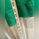 NWT Toofan Size 2X Jade Green Long Sleeve Pearl Button Front Tiered Shift Dress Photo 9