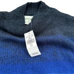 American Eagle  boxy striped ombré sweater blue Photo 10